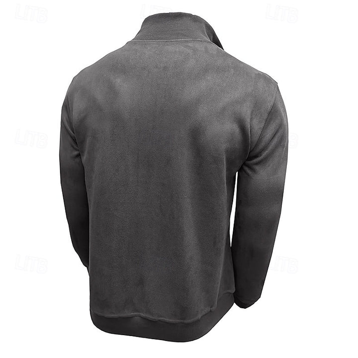 Donovan | Quarter-Zip Stand-Collar Sweatshirt