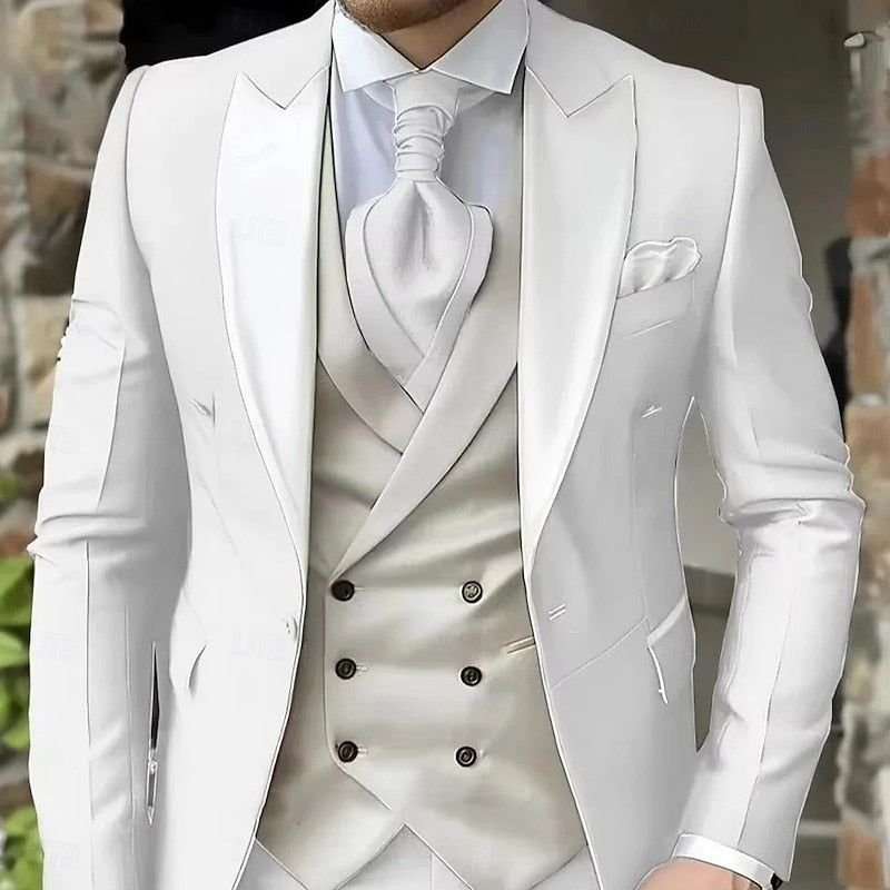 Emmett | Peaked-Lapel Three-Piece Set