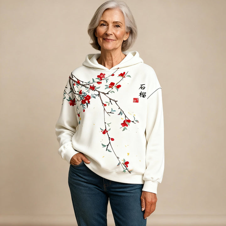 Ottilie | Blossom Print Hoodie