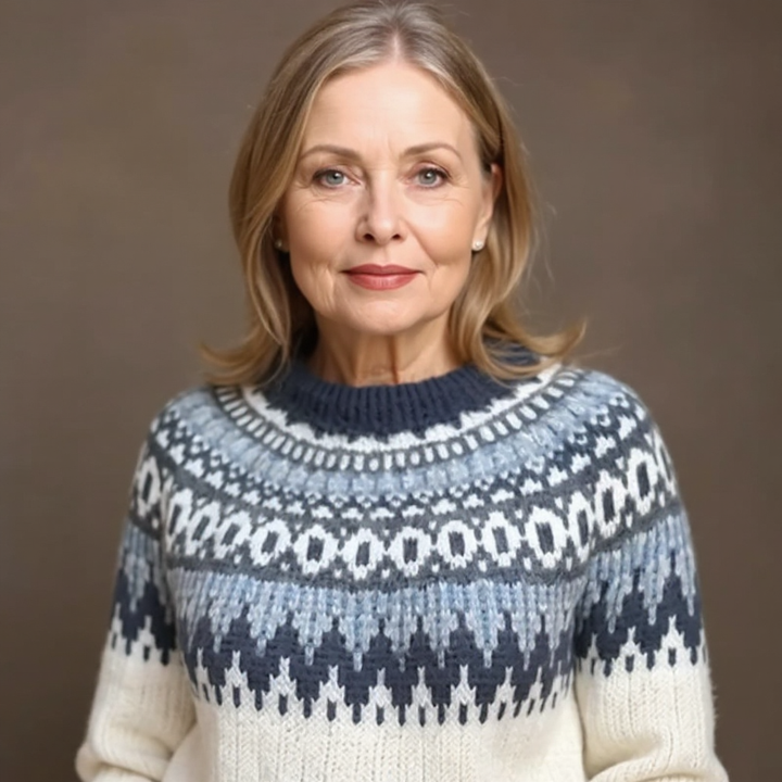 Elsa | Nordic Patterned Sweater