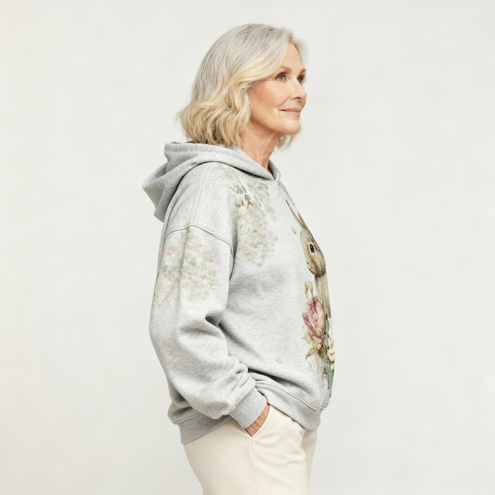 Sabella | Cozy Botanical Hoodie