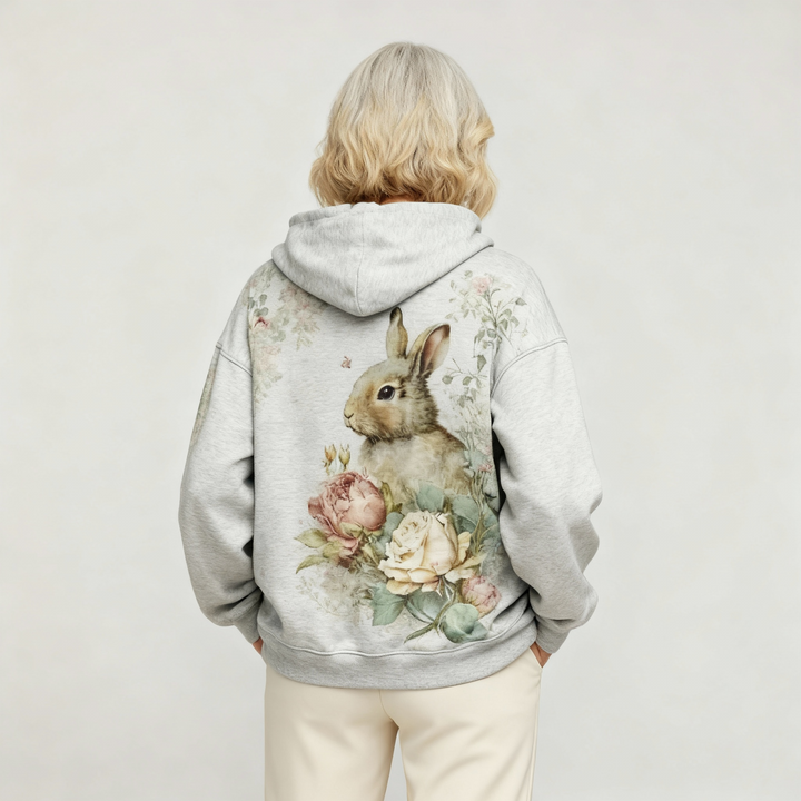 Sabella | Cozy Botanical Hoodie