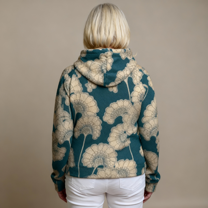 Anneliese | Floral Print Hoodie
