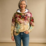 Poppy | Relaxed Floral Hoodie