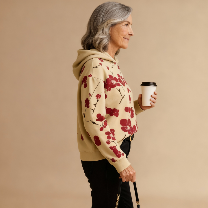 Paige | Blossom Print Hoodie