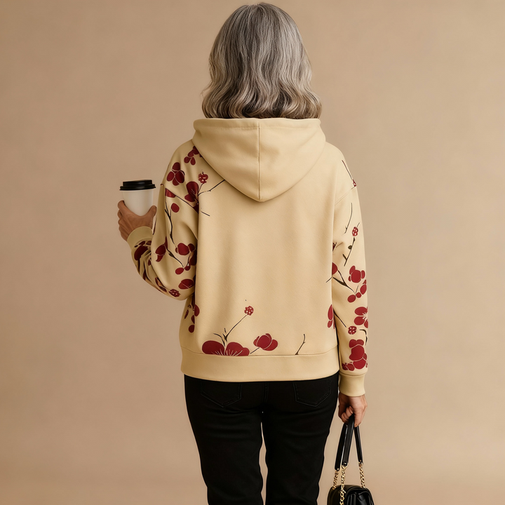 Paige | Blossom Print Hoodie