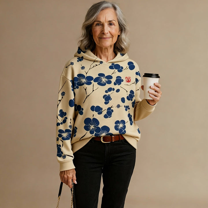 Paige | Blossom Print Hoodie