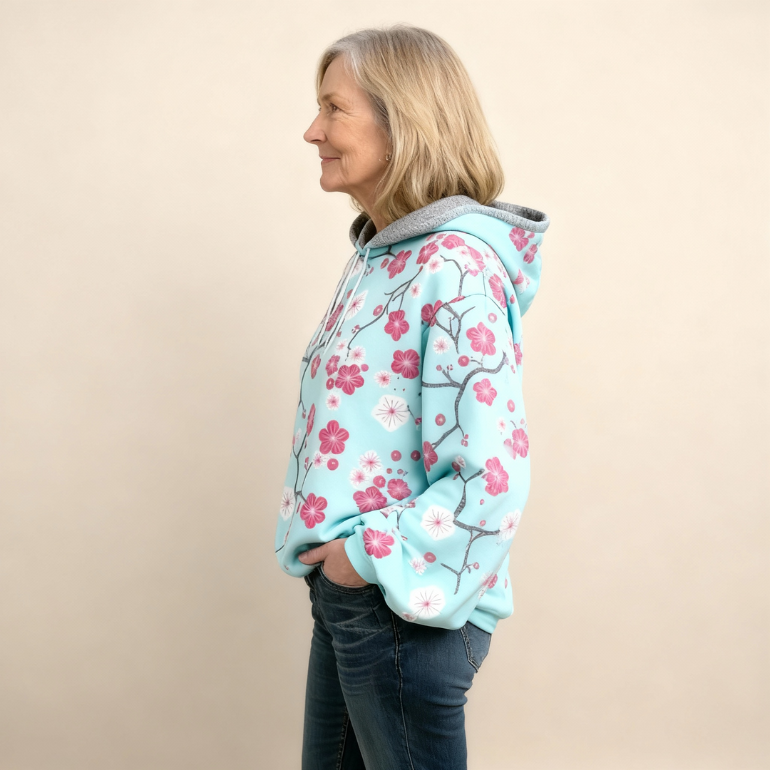 Blair | Blossom-Print Hoodie