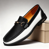 Luca | Men's Two-Tone Perforated Horsebit Loafer