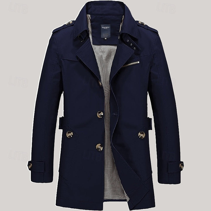 Bradford | Tailored Single-Breasted Trench Coat