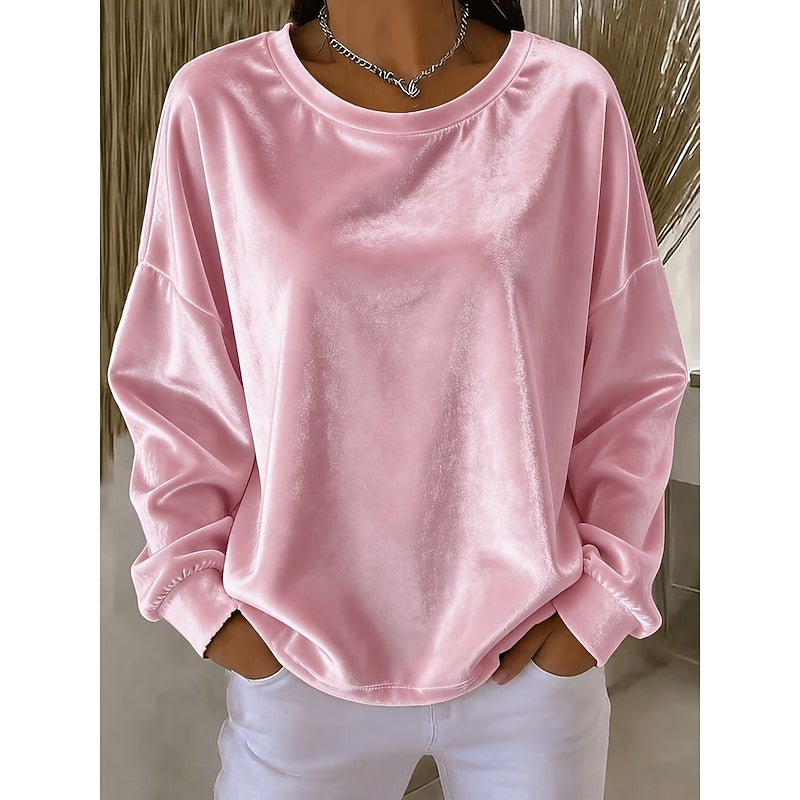 Priscilla | Relaxed Crew Neck Top