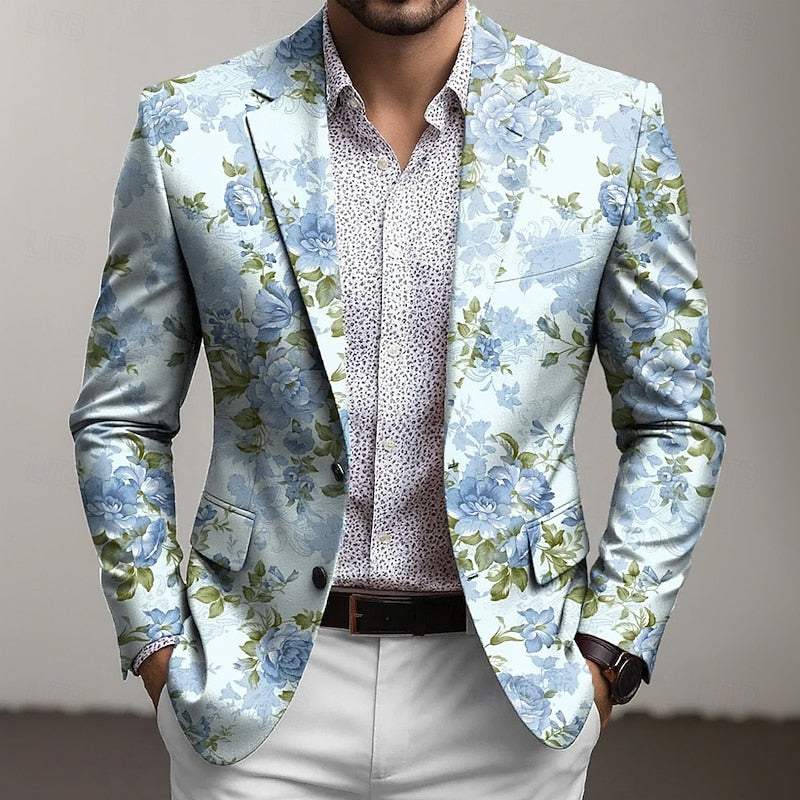 Julian | Floral Print Blazer
