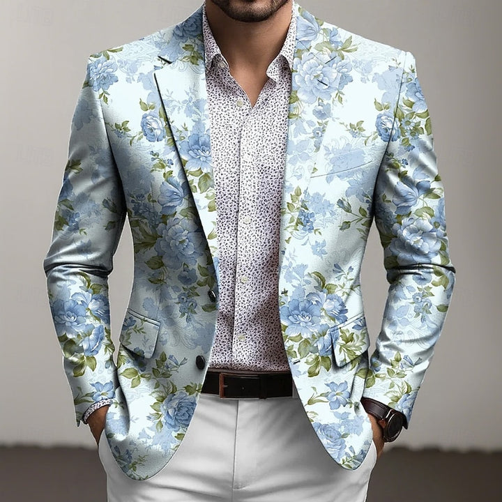 Julian | Floral Print Blazer
