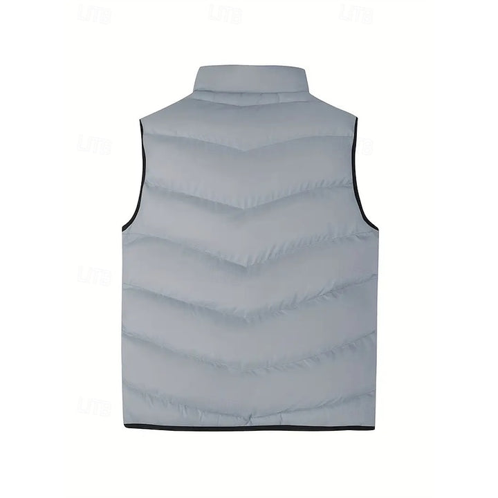 Elliott | Insulated Stand-Collar Puffer Vest