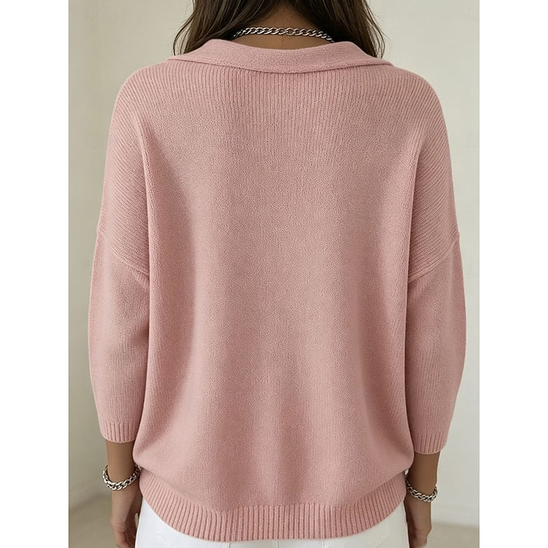 Maren | Draped Cowl-Neck Sweater