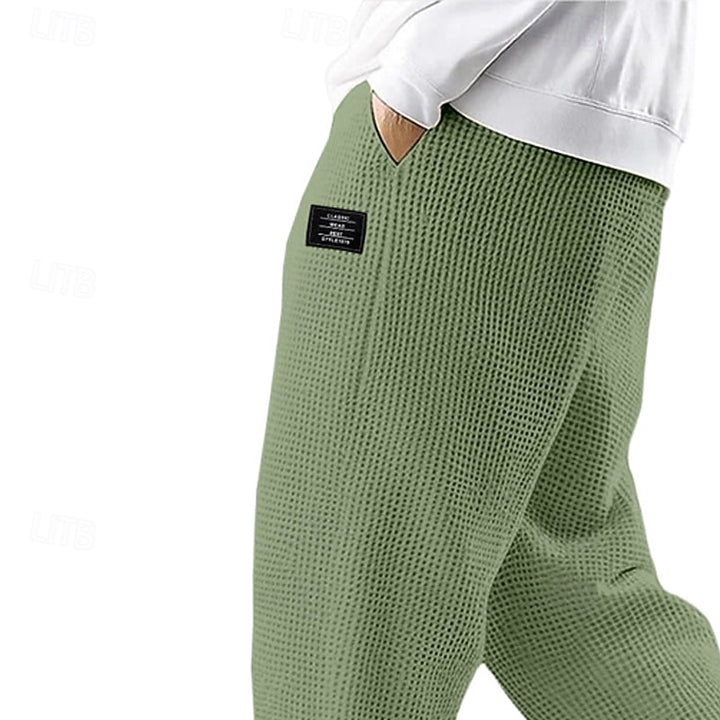 Garrett | Relaxed Textured Joggers