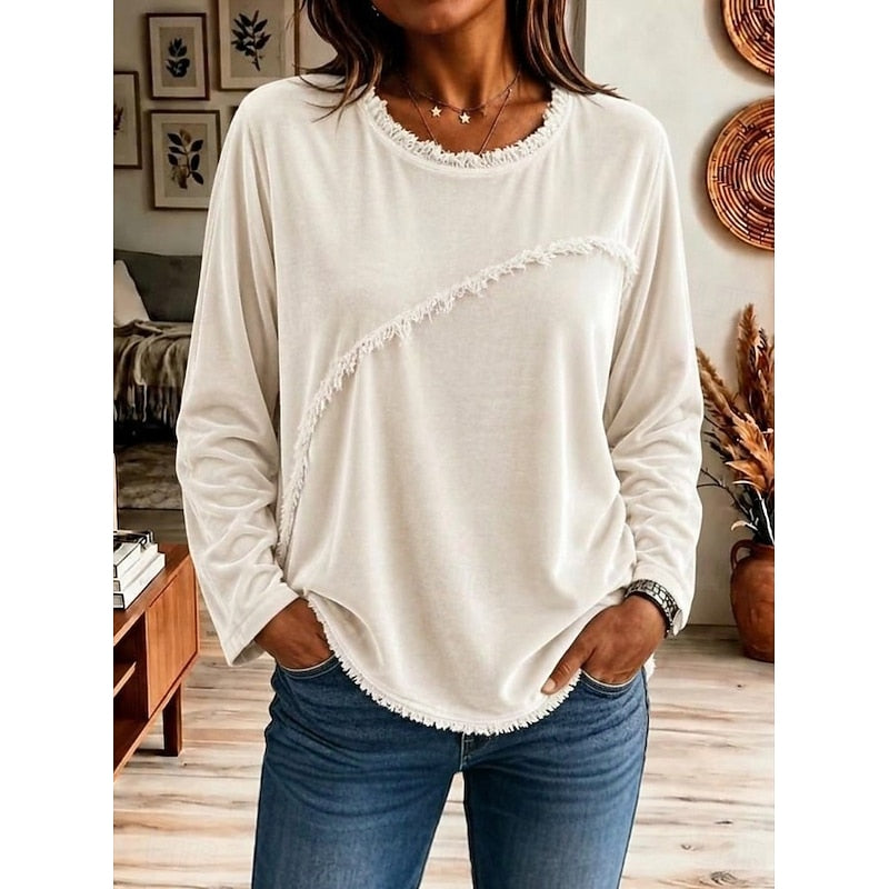 Marnie | Relaxed Fringe-Trim Tunic