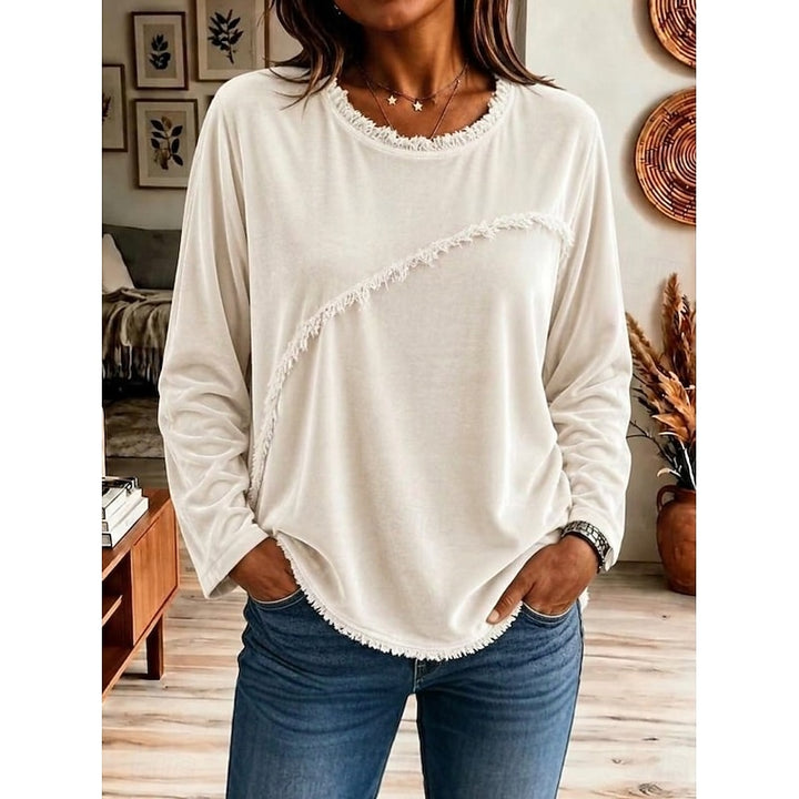 Marnie | Relaxed Fringe-Trim Tunic