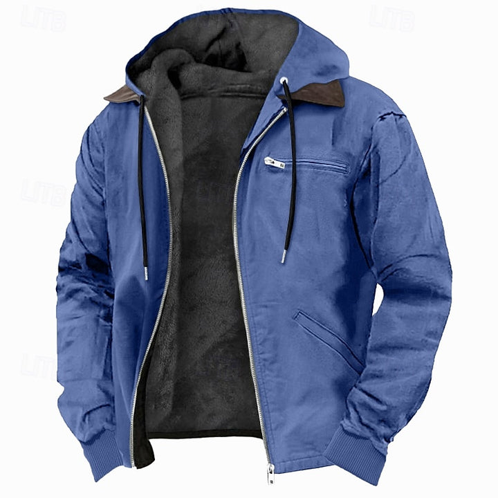 Dawson | Fleece-Lined Full-Zip Hooded Jacket