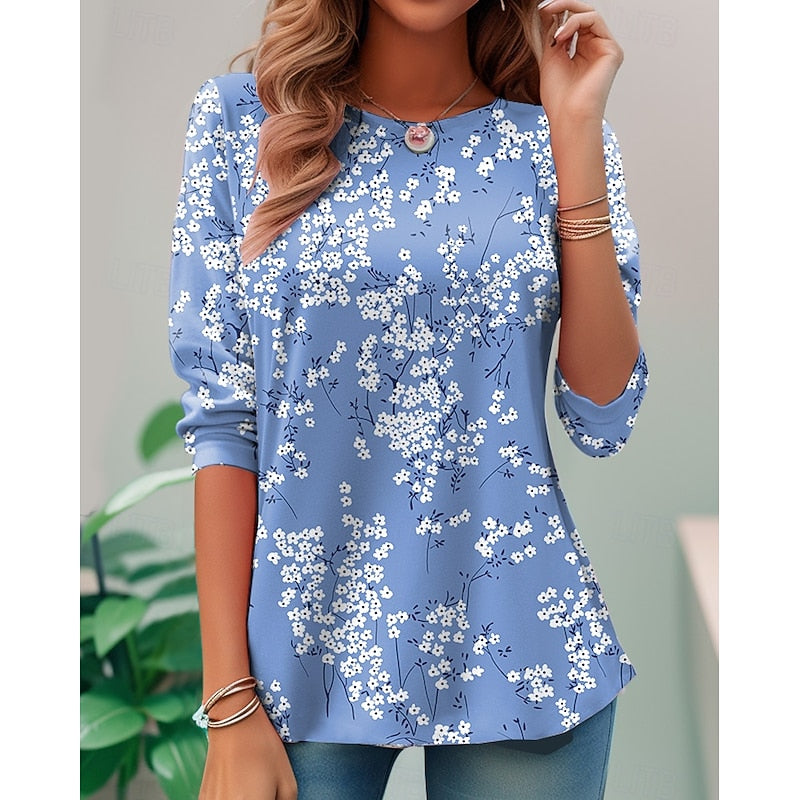 Juliet | Floral Long Sleeve Top