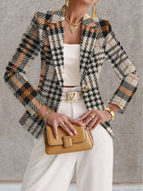 Octavia | Tailored Check Blazer