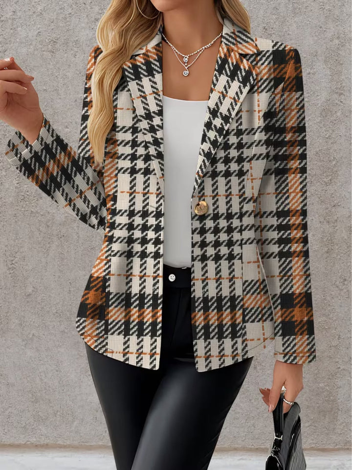 Octavia | Tailored Check Blazer