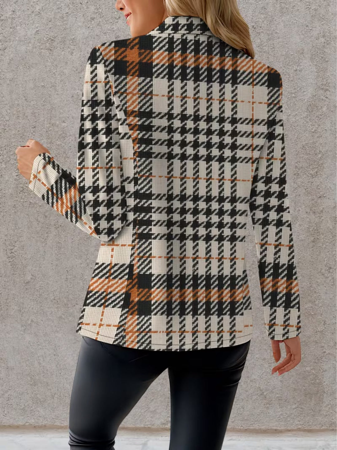 Octavia | Tailored Check Blazer