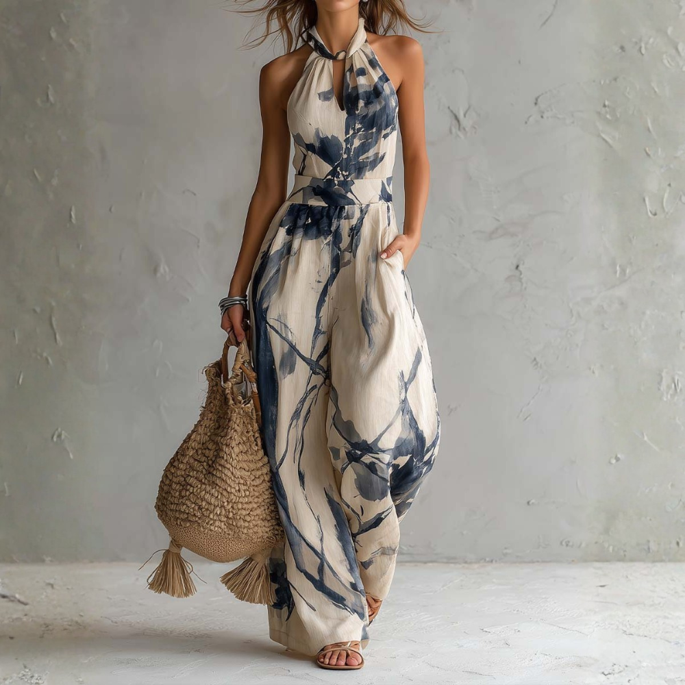 Deirdre | Flowing Wide-Leg Jumpsuit