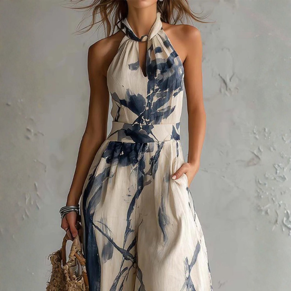 Deirdre | Flowing Wide-Leg Jumpsuit