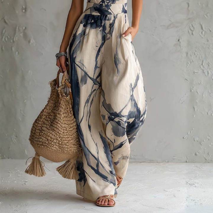 Deirdre | Flowing Wide-Leg Jumpsuit