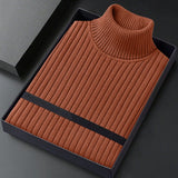 Dominic | Ribbed High-Neck Sweater