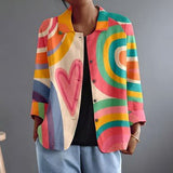 Susan | Artful Print Blouse