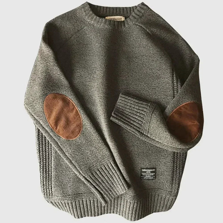 Wallace | Classic Elbow-Patch Sweater
