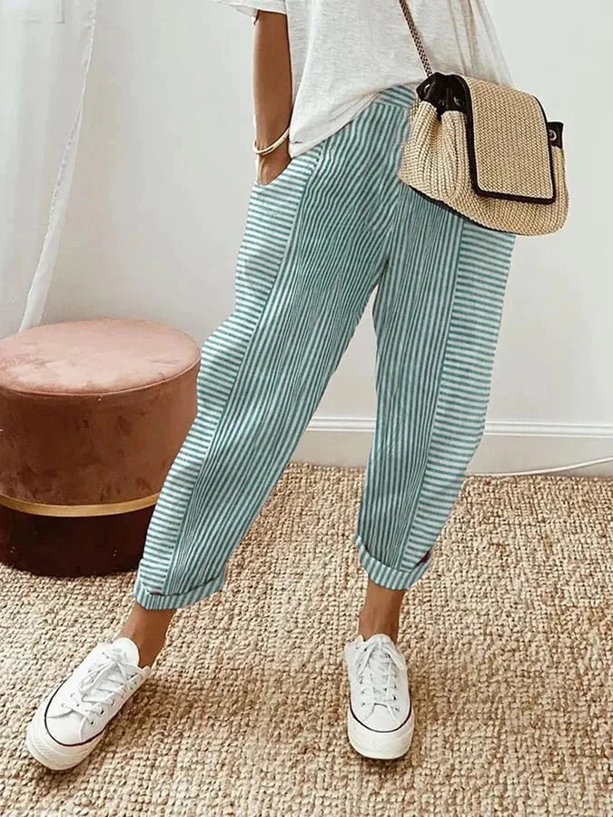 Kate | Striped Pants