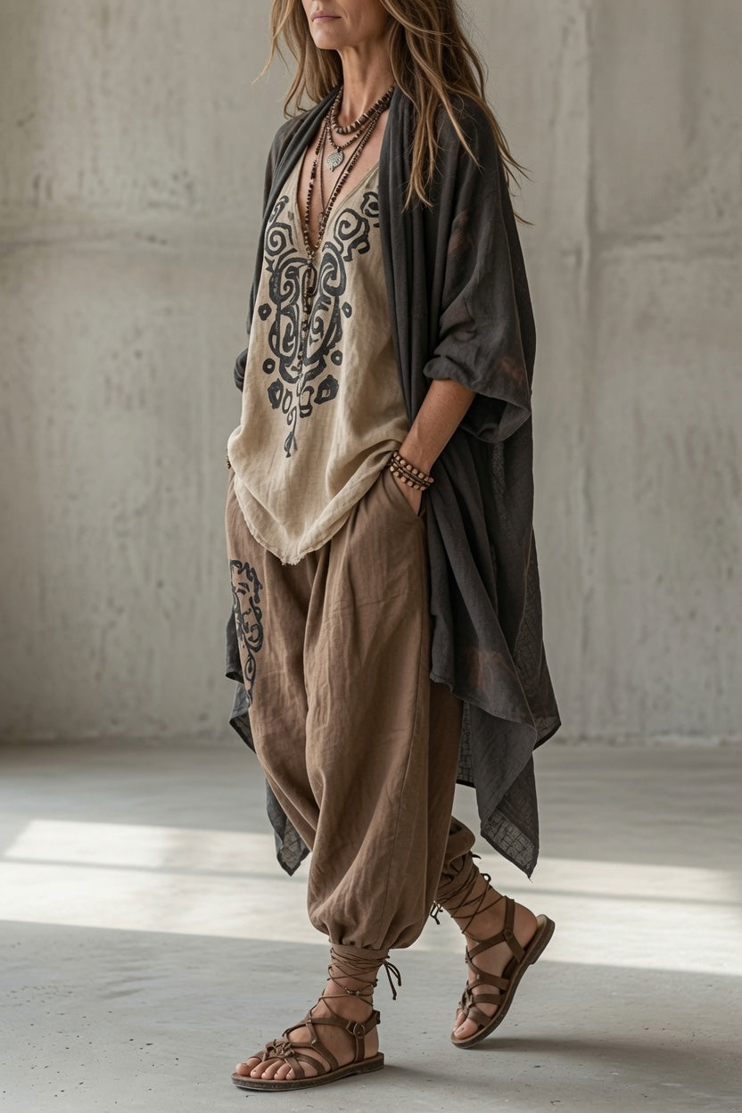 Saffron | Bohemian Three-Piece Set