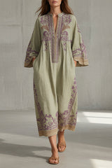 Imogen | Embroidered Bohemian Dress