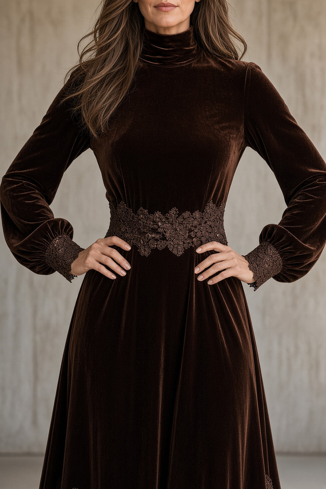 Carmen | Elegant Floor-Length Dress