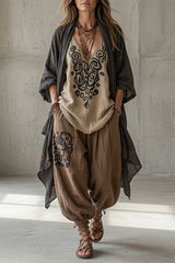 Saffron | Bohemian Three-Piece Set