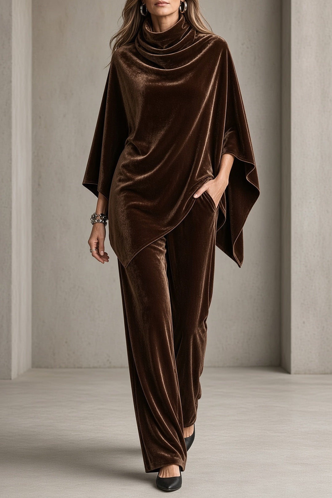 Delilah | Draped Two-Piece Set