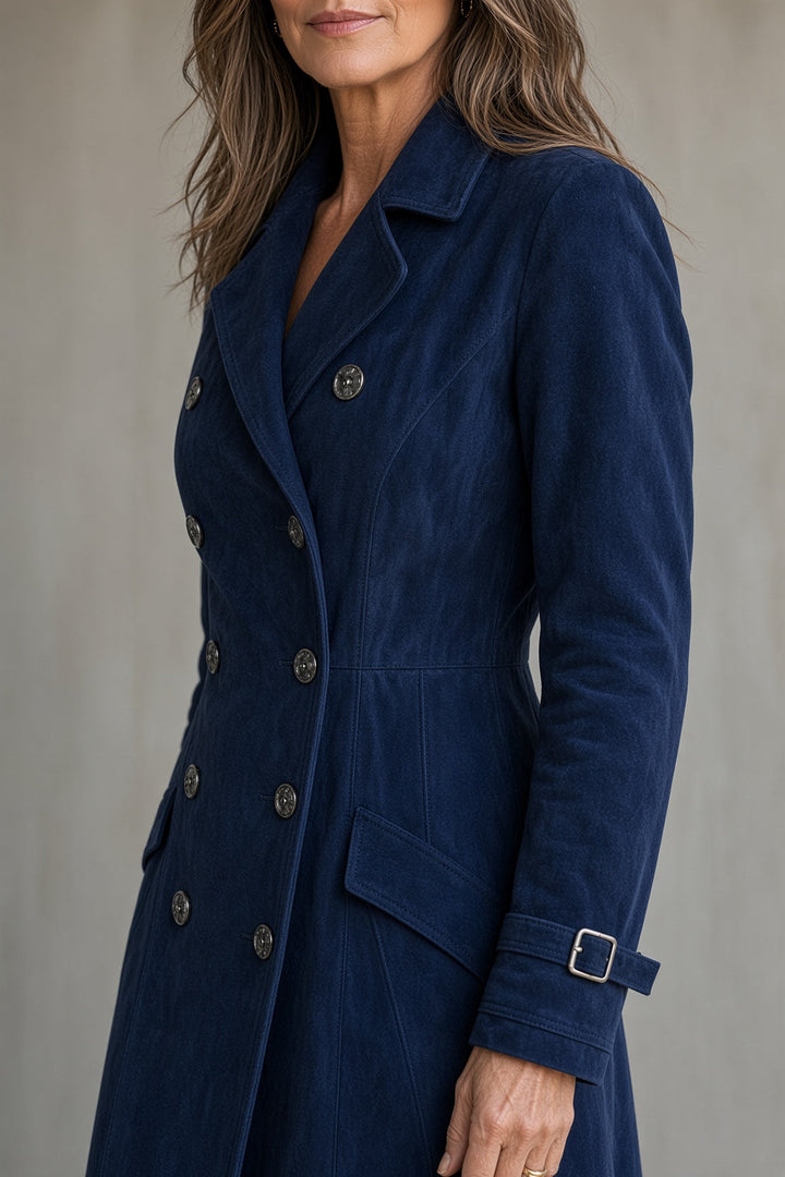 Katherine | Tailored Double-Breasted Long Coat