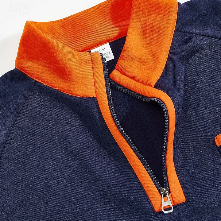 Baxter | Quarter-Zip Stand-Collar Pullover