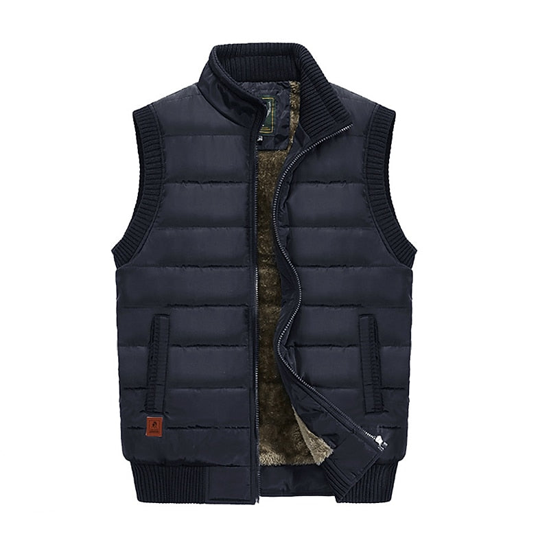 Emmett | Quilted Stand-Collar Vest