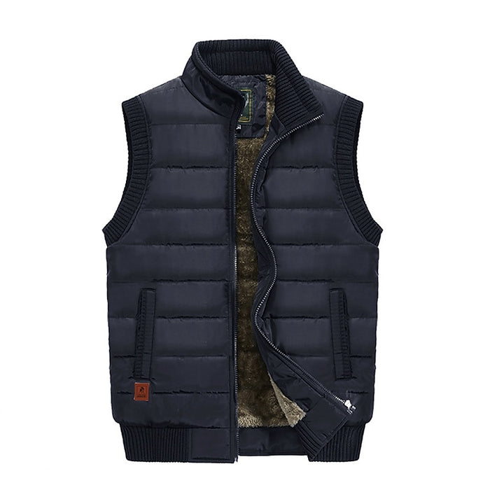 Emmett | Quilted Stand-Collar Vest
