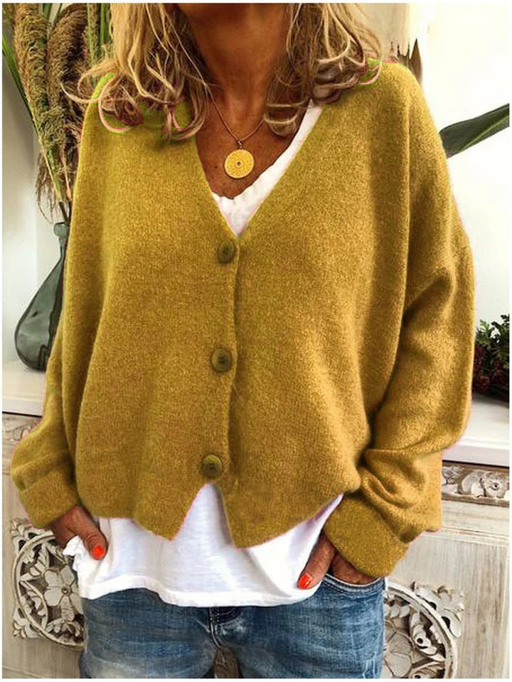 Rosalind | Relaxed Button-Front Cardigan