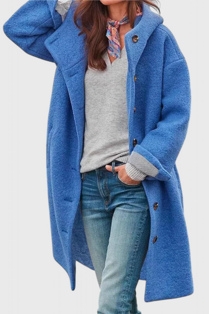 Calla | Longline Hooded Coat