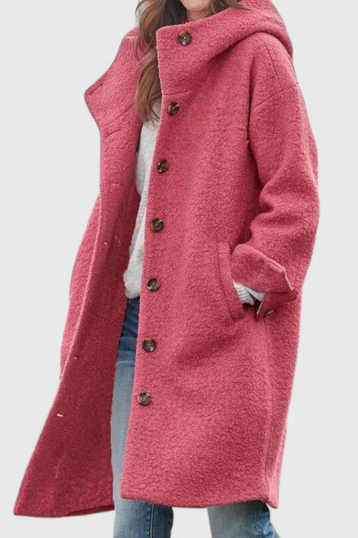 Calla | Longline Hooded Coat