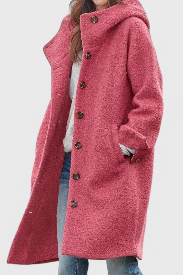 Fabiana | Relaxed Hooded Longline Coat