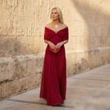 Kendra | Off-Shoulder Evening Gown