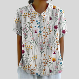 Daphne | Floral Collared Blouse