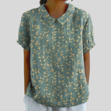 Tamsin | Botanical Collared Blouse